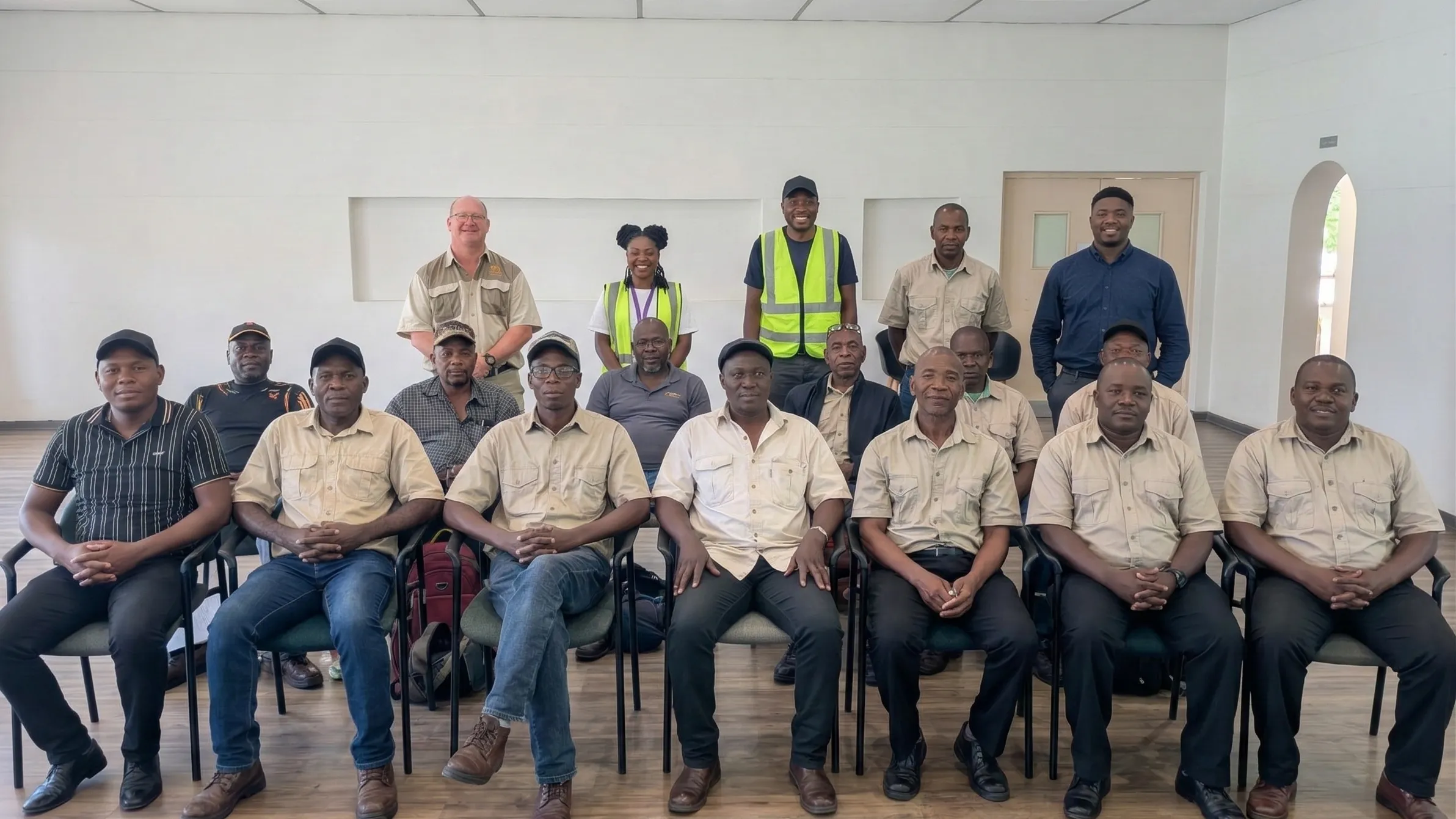 WasteMate team at training workshop